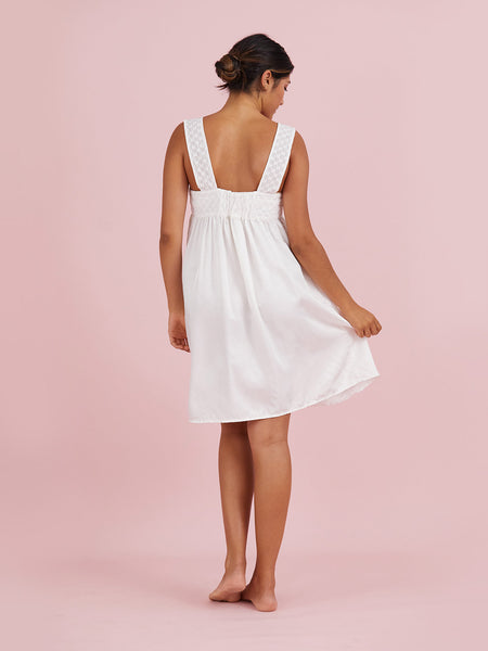 The Dusty Nightie - White