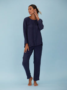 The Lizie Pyjamas - Navy Set