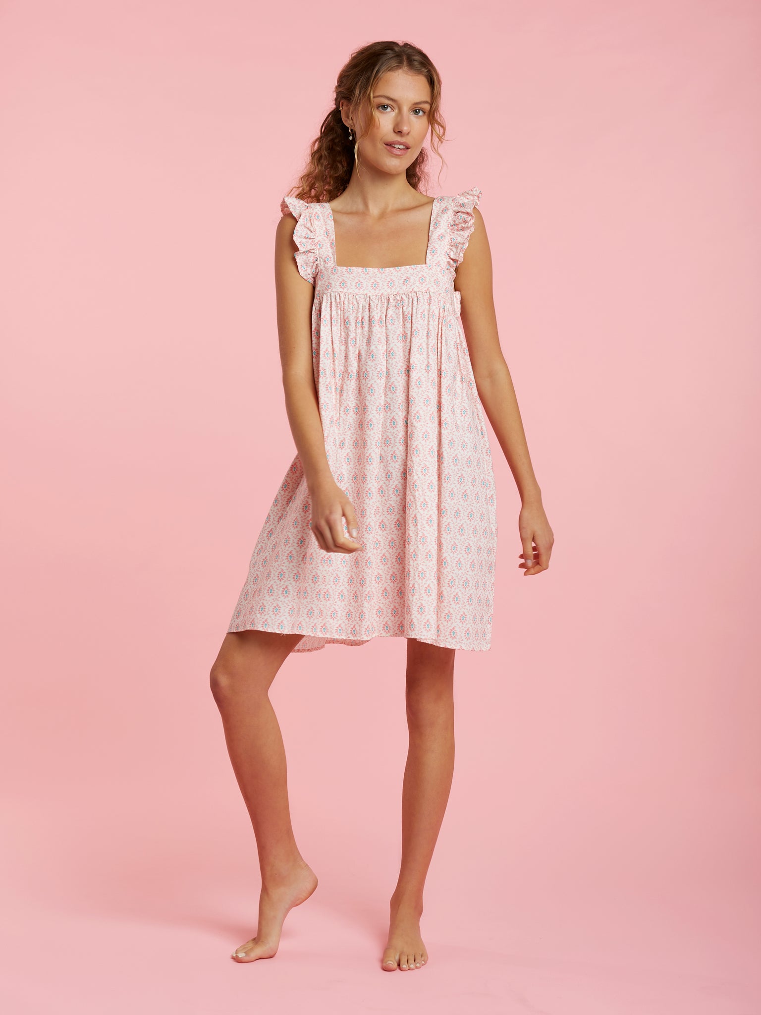 The Jojo Nightie - Pink Liberty of London Edit